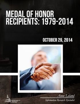 portada Medal of Honor Recipients: 1979-2014 (en Inglés)