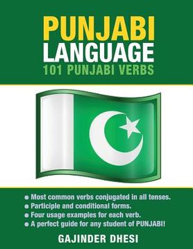 portada Punjabi Language: 101 Punjabi Verbs (in English)