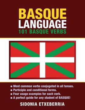 portada Basque Language: 101 Basque Verbs (in English)