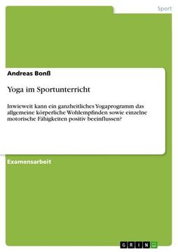 portada Yoga im Sportunterricht (en Alemán)
