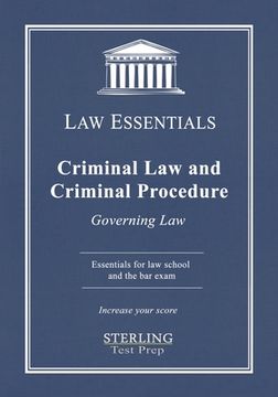 portada Criminal Law and Criminal Procedure, Law Essentials: Governing Law for Law School and Bar Exam Prep (en Inglés)