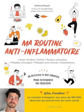portada Ma Routine Anti-Inflammatoire: 50 Recettes et des Conseils Pour Retrouver un Équilibre (in French)