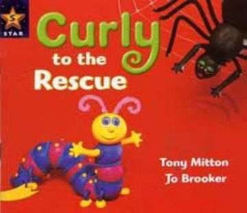 portada Rigby Star Guided Year 1 Yellow Level: Curly to the Rescue Pupil Book (Single)