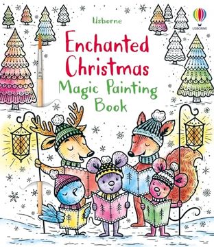 portada Enchanted Christmas Magic Painting Book (Magic Painting Books)