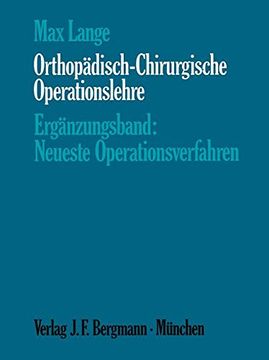 portada Orthopädisch-Chirurgische Operationslehre