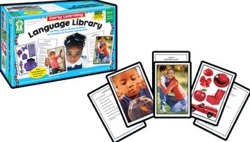 portada Early Learning Language Library Learning Cards, Grades Pk - K