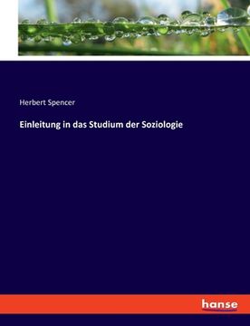 portada Einleitung in das Studium der Soziologie (en Alemán)