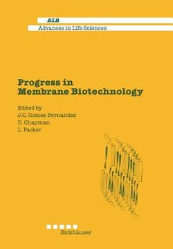 portada Progress in Membrane Biotechnology (en Inglés)