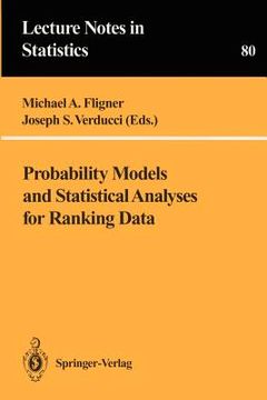 portada probability models and statistical analyses for ranking data