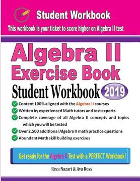 portada Algebra II Exercise Book: Student Workbook (en Inglés)