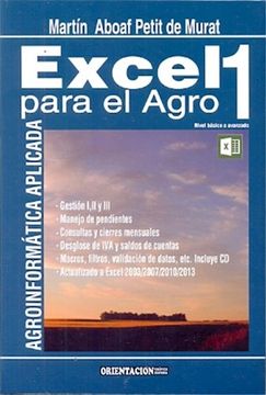 portada Excel Para el Agro 1 Agroinformatica Aplicada