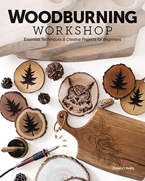 portada Woodburning Workshop: Essential Techniques & Creative Projects for Beginners (en Inglés)