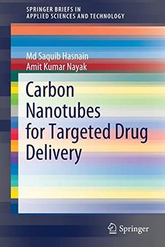portada Carbon Nanotubes for Targeted Drug Delivery (Springerbriefs in Applied Sciences and Technology) (en Inglés)