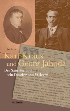 portada Karl Kraus und Georg Jahoda (in German)