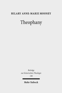 portada Theophany: The Appearing of God According to the Writings of Johannes Scottus Eriugena (en Inglés)