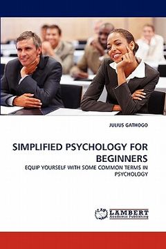 portada simplified psychology for beginners (en Inglés)