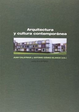 portada Arquitectura y cultura contemporánea (in Spanish)