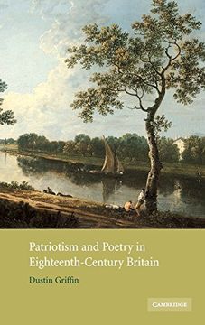 portada Patriotism and Poetry in Eighteenth-Century Britain (en Inglés)