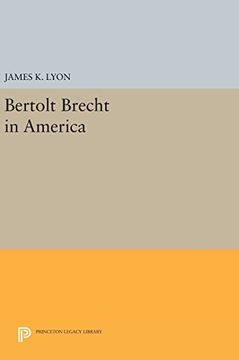 portada Bertolt Brecht in America (Princeton Legacy Library) (en Inglés)