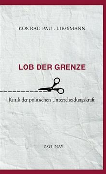 portada Lob der Grenze: Kritik der politischen Unterscheidungskraft (en Alemán)