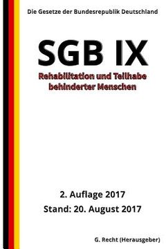 portada SGB IX - Rehabilitation und Teilhabe behinderter Menschen, 2. Auflage 2017 (en Alemán)