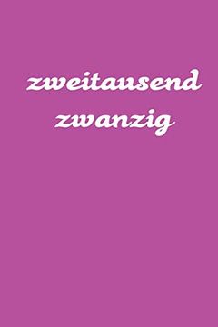portada Zweitausend Zwanzig: Manager Timer 2020 a5 Lila (in German)