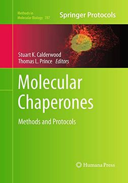portada Molecular Chaperones: Methods and Protocols (Methods in Molecular Biology, 787) (en Inglés)
