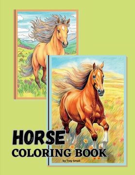 portada Horse Coloring Book (in English)