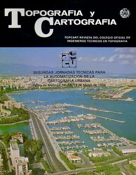 portada topografía y cartografía. revista del colegio oficial de ingenieros técnicos en topografía. vol. ii. nº 12.