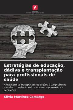 portada Estratégias de Educação, Dádiva e Transplantação Para Profissionais de Saúde (en Portugués)