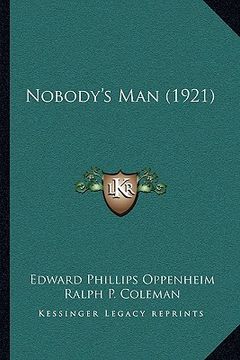 portada nobody's man (1921) (en Inglés)