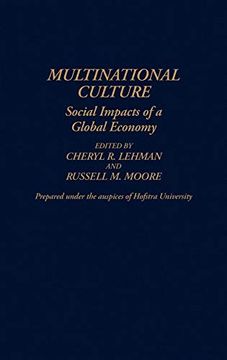 portada Multinational Culture: Social Impacts of a Global Economy (in English)