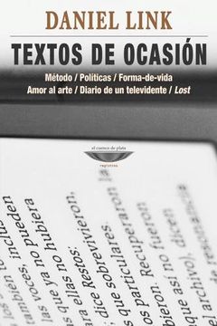 portada Textos de Ocasion (in Spanish)