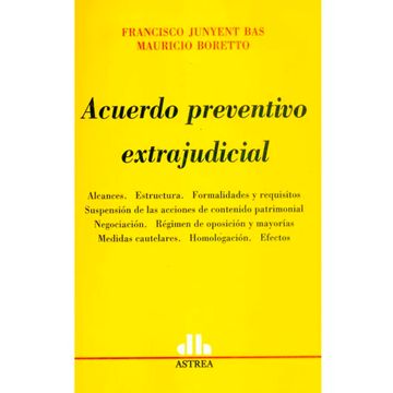 portada acuerdo preventivo extrajudicial (in Spanish)