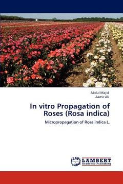 portada in vitro propagation of roses (rosa indica)