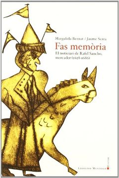 portada Fas memoria, el noticiari de Rafael Sancho, mercader  1628-1686