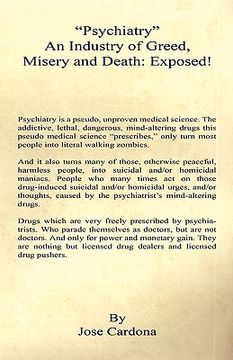 portada psychiatry an industry of greed, misery and death: exposed!