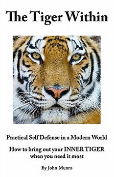 portada the tiger within (en Inglés)