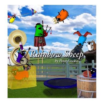 portada Rainbow Sheep: A Beyond the Blue Barn Book (in English)