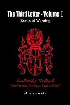 portada the third letter - volume 1: runes of warning (en Inglés)