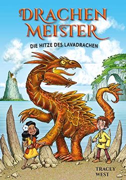 portada Drachenmeister 18: Die Hitze des Lavadrachen (en Alemán)