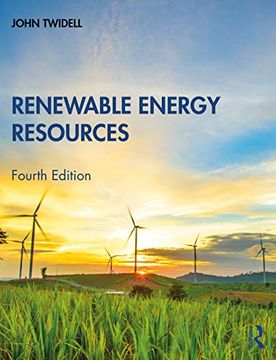 portada Renewable Energy Resources (en Inglés)