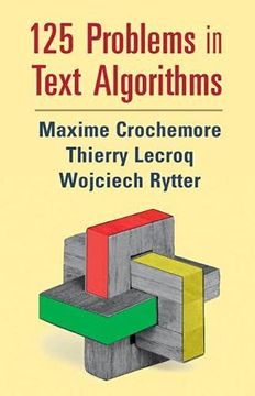 portada 125 Problems in Text Algorithms: With Solutions (en Inglés)