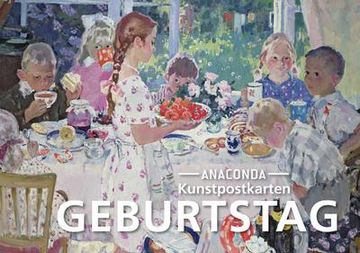 portada Postkarten-Set Geburtstag: 18 Kunstpostkarten aus Hochwertigem Karton. Ca. 0,28Eur pro Karte (en Alemán)