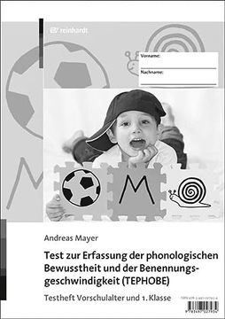 portada Test zur Erfassung der Phonologischen Bewusstheit und der Benennungsgeschwindigkeit (Tephobe)