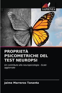 portada Proprietà Psicometriche del Test Neuropsi (en Italiano)
