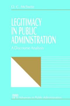 portada legitimacy in public administration: a discourse analysis (en Inglés)