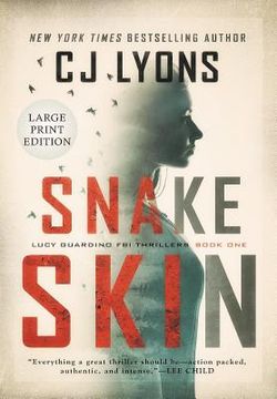 portada Snake Skin: Large Print Edition (in English)