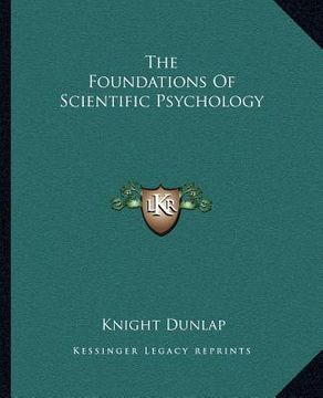 portada the foundations of scientific psychology (in English)