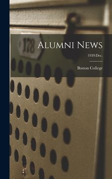 portada Alumni News; 1939: Dec. (en Inglés)